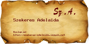 Szekeres Adelaida névjegykártya